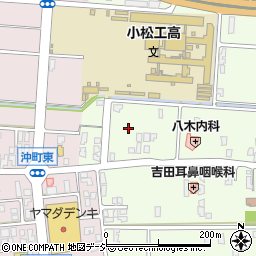 石川県小松市打越町う周辺の地図