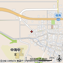 石川県小松市軽海町ナ周辺の地図