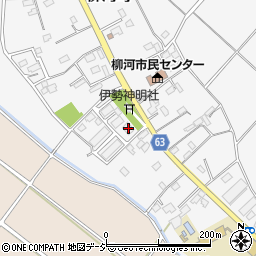 茨城県水戸市柳河町377周辺の地図