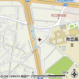 石川県小松市八幡戊66-1周辺の地図