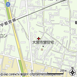 栃木県栃木市大宮町2322周辺の地図
