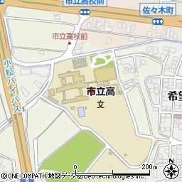 石川県小松市八幡ト周辺の地図