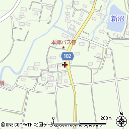 群馬県前橋市粕川町深津46周辺の地図