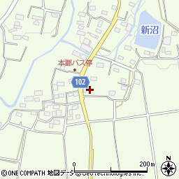 群馬県前橋市粕川町深津34周辺の地図