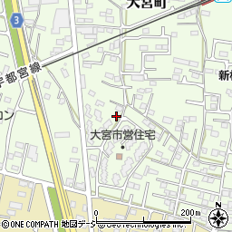 栃木県栃木市大宮町2523周辺の地図