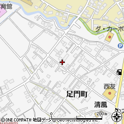 群馬県高崎市足門町1618-4周辺の地図