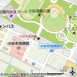 石川県小松市向本折町ホ79周辺の地図