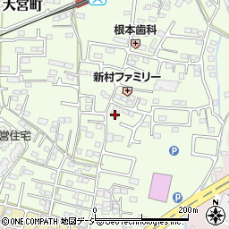栃木県栃木市大宮町2119周辺の地図