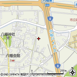 石川県小松市八幡戊100周辺の地図