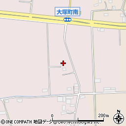 栃木県栃木市大塚町121周辺の地図