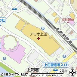 アリオ上田周辺の地図