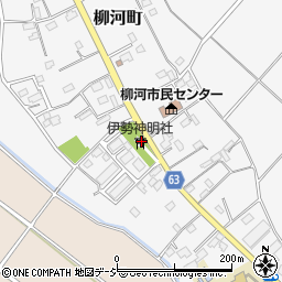 茨城県水戸市柳河町411-1周辺の地図