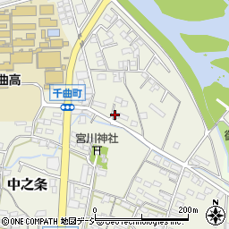 福昇亭 中之条店周辺の地図