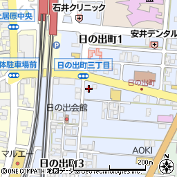 シャルム駅東周辺の地図
