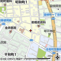 鈴木清心堂表装店周辺の地図