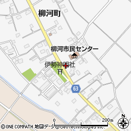 茨城県水戸市柳河町678-2周辺の地図