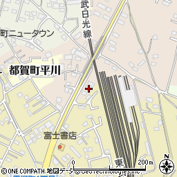 栃木県栃木市都賀町合戦場1周辺の地図