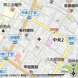 ハナオカ時計店周辺の地図