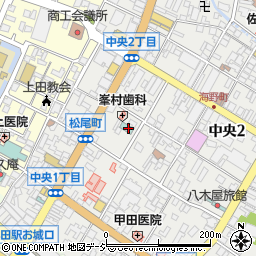 上田第一ホテル周辺の地図