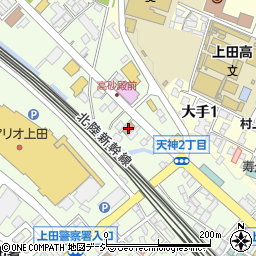 上田南部コミュニティ防災センター周辺の地図