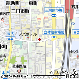 石川県小松市土居原町239周辺の地図