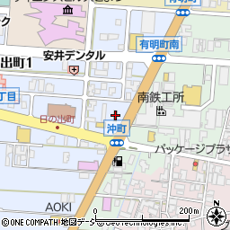 石川日産自動車販売小松中古車センター周辺の地図