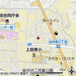 八十二銀行上田アパート周辺の地図