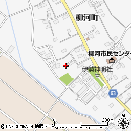 茨城県水戸市柳河町751周辺の地図