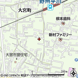栃木県栃木市大宮町2575周辺の地図
