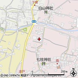 ウッドテック秋富芳田工場周辺の地図