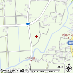 群馬県前橋市粕川町深津1188周辺の地図