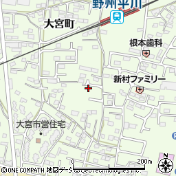 栃木県栃木市大宮町2575-3周辺の地図