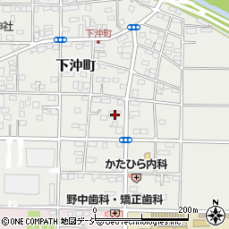 群馬県前橋市下沖町292周辺の地図