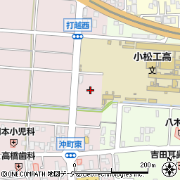 石川県小松市沖町ホ周辺の地図
