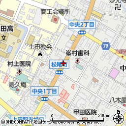 松尾町周辺の地図