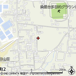 長野県上田市古里染屋周辺の地図
