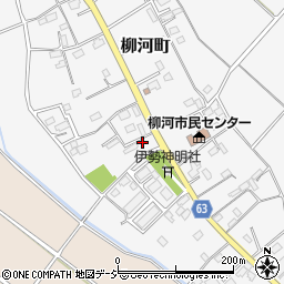 茨城県水戸市柳河町747周辺の地図