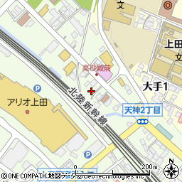 株式会社長野放送　上田支局周辺の地図