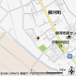 茨城県水戸市柳河町753周辺の地図