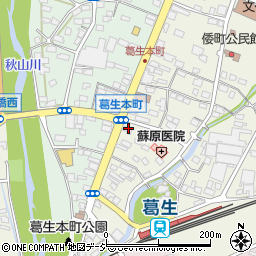塚原酒店周辺の地図