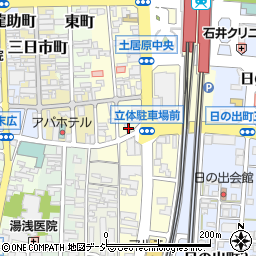 石川県小松市土居原町221周辺の地図