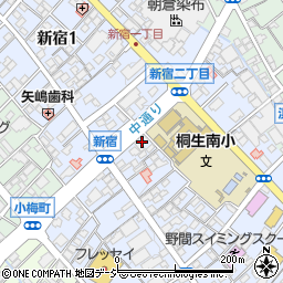 桐葉堂周辺の地図