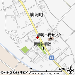 茨城県水戸市柳河町742周辺の地図