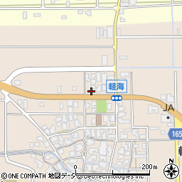 中川機業場周辺の地図
