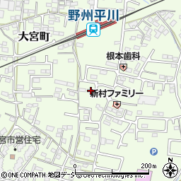 栃木県栃木市大宮町2572-3周辺の地図