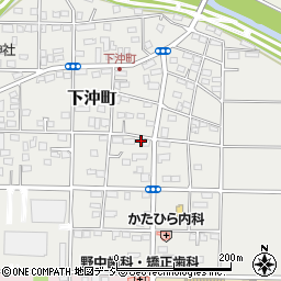 群馬県前橋市下沖町291周辺の地図