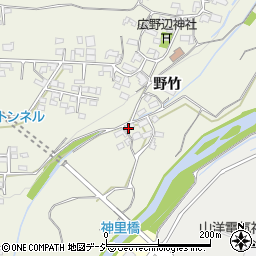 長野県上田市古里野竹273周辺の地図