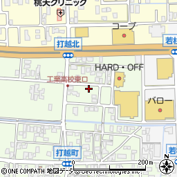 石川県小松市打越町い周辺の地図