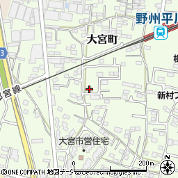 栃木県栃木市大宮町2532周辺の地図