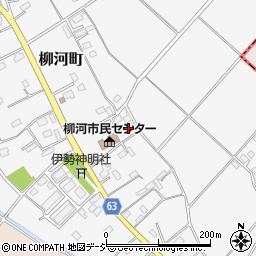 茨城県水戸市柳河町672周辺の地図